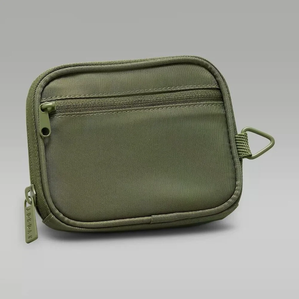 NWT Jordan Zip Wallet Pouch with Key Clip